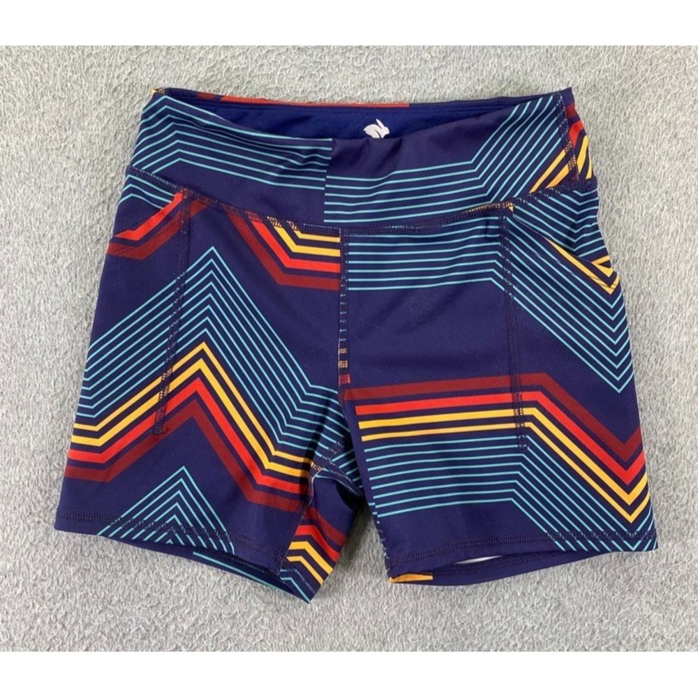 Rabbit Running Speed Leggy 5" Running Shorts Women's XS Multicolored Pocket
